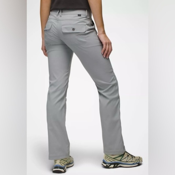 NWT Prana Women’s Halle Pant Size 2 Tall Sterling Gray - Picture 5 of 8
